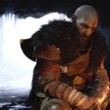 A god sits alone in a cave.